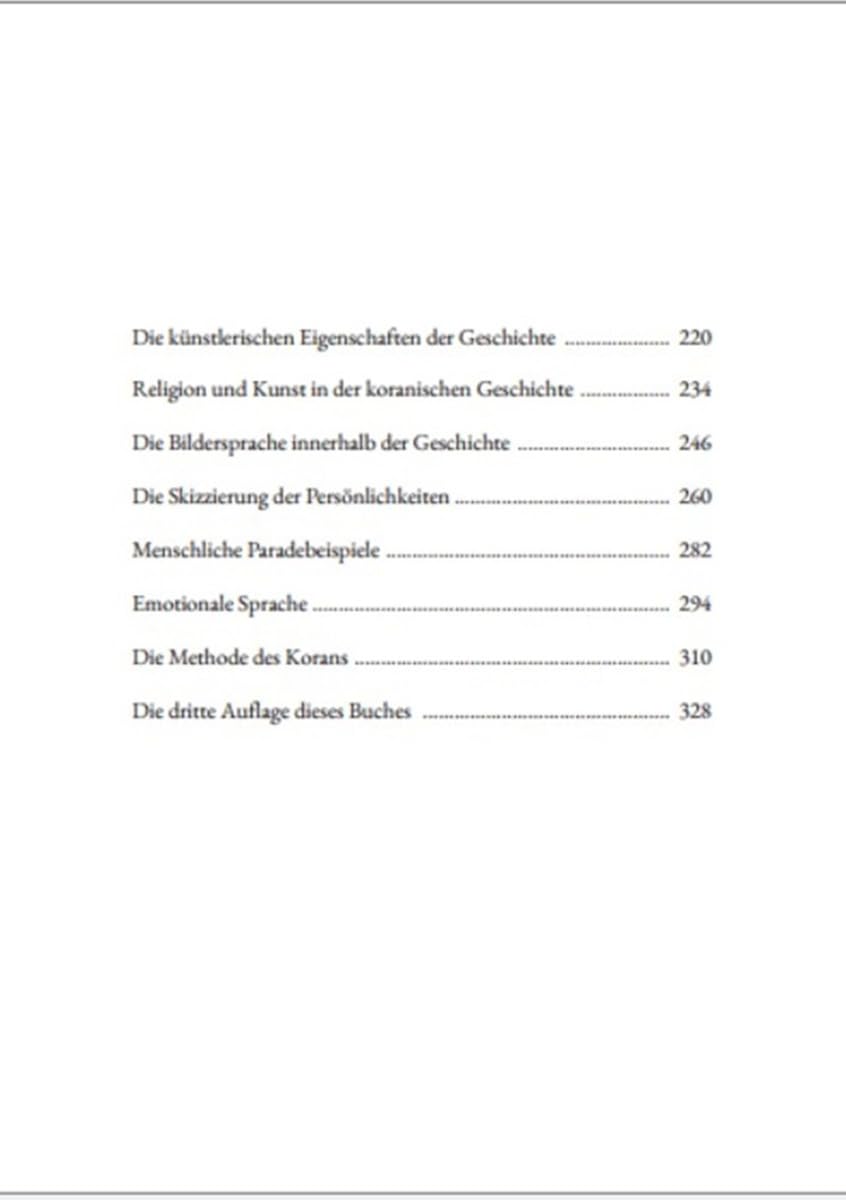 Die kunstvolle Bildersprache im Koran