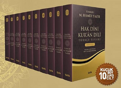 Hak Dini Kuran Dili (10 Cilt, Ortaboy)