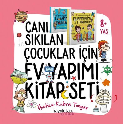 Canı Sıkılan Çocuklar İçin Ev Yapımı Kitap Seti (8+ Yaş)