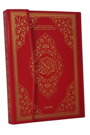 Ayfa Kur’an (Rahle Boy - Kırmızı)