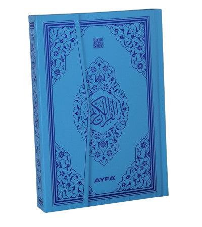 Ayfa Kuran-ı Kerim (Rahle Boy - Mavi)