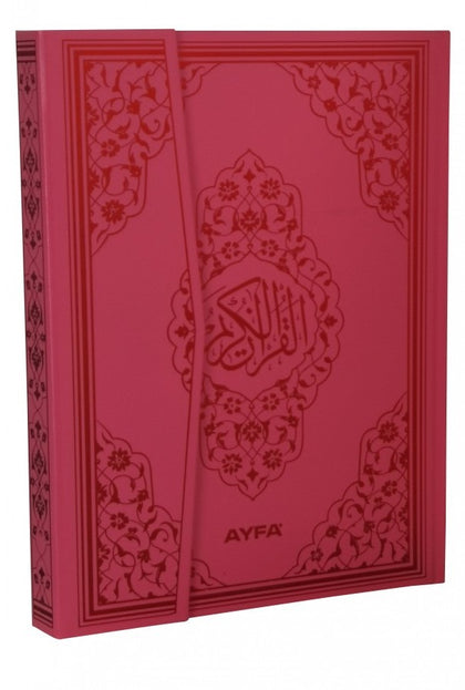 Ayfa Kuranı-Kerim (Cami Boy - Pembe)