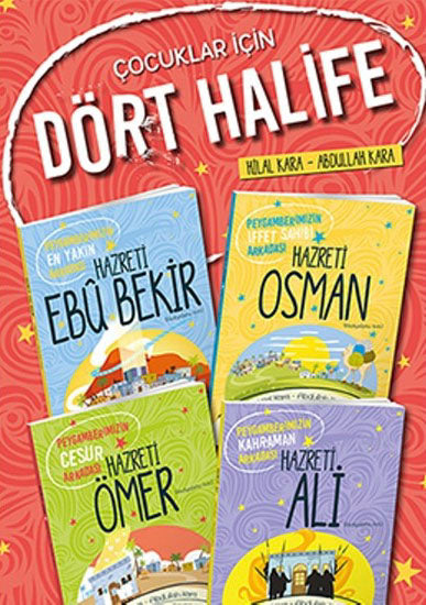 Çocuklar için dört Halife (4 Kitap)
