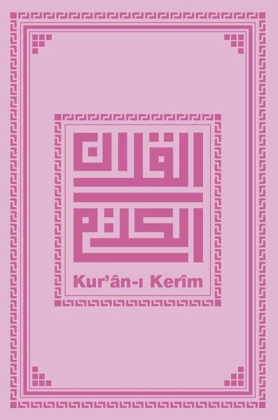 Kur'an'ı Kerim (Orta Boy) Pembe