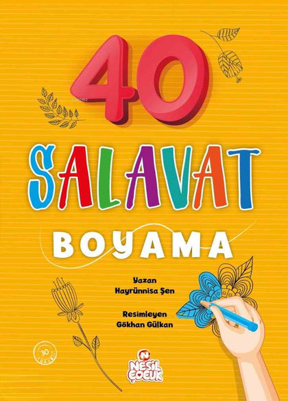 Sevgili Peygamberime 40 Salavat (Boyama)