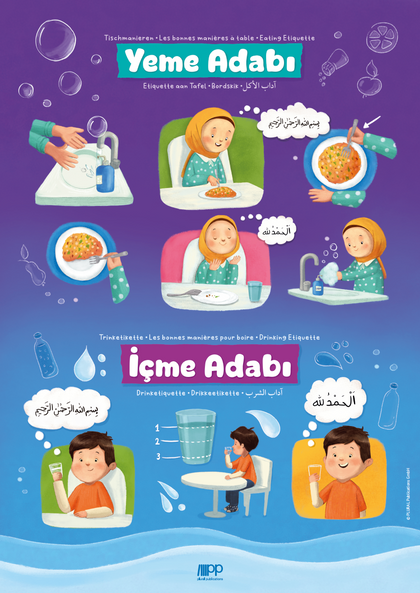 Yeme ve İçme Adabı (Afiş - A2)