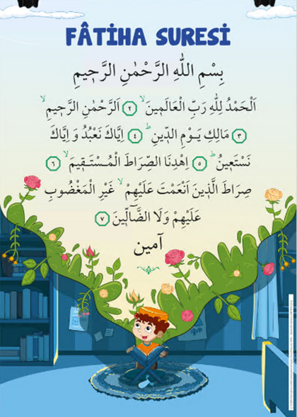 Fatiha Suresi  (Afiş - A2)
