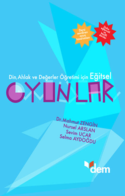 Din Ahlak ve Değerler Öğretimi için Eğitsel Oyunlar