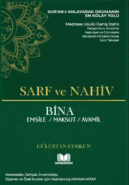 Sarf ve Nahiv - Bina (2. kitap Ciltli)