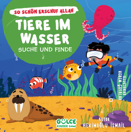 Tiere im Wasser: Suche und Finde - So schön erschuf Allah 3