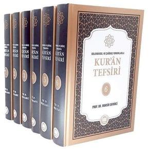 Geleneksel ve Çağdaş Yorumlarla Kur'an Tefsiri Seti (6 Cilt)