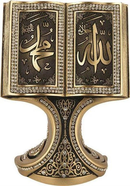 Biblo Kitap (Metalize - Altın Renk)