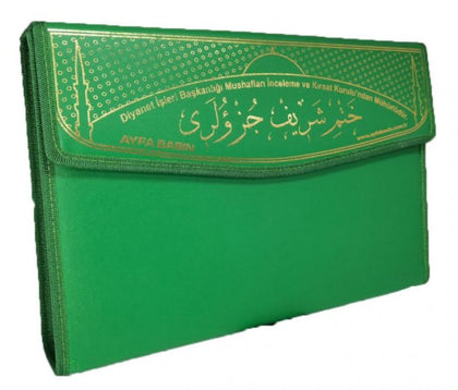 Ayfa 30 Cüz Çantalı (Rahle Boy, yeşil)