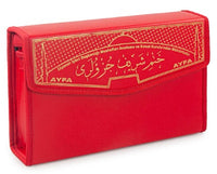 Ayfa 30 Cüz Çantalı (Camii Boy, kırmızı)