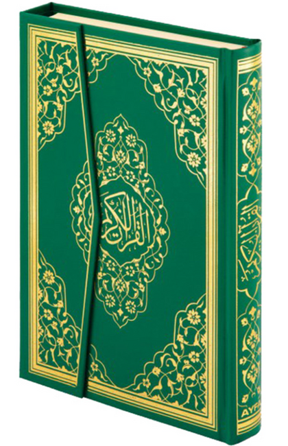 Ayfa Kur’an-ı Kerim (Hafız Boy - Cilt - Yeşil)