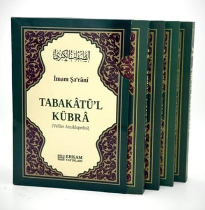 Tabakatü'l Kübra - Veliler Ansiklopedisi (4 Cilt)