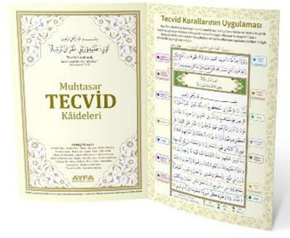 Muhtasar Tecvid Kaideleri - Kartela