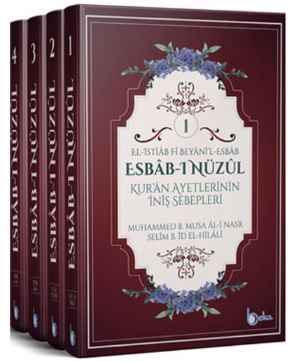 Esbab-ı Nüzul: Kur'an Ayetlerinin İniş Sebepleri (4 Cilt Takım)