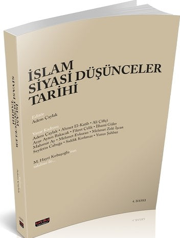 İslam Siyasi Düşünceler Tarihi